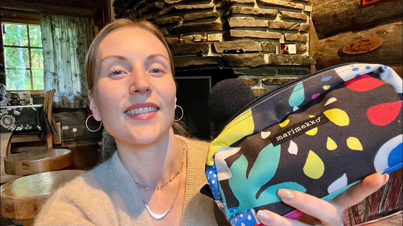 Mitä on mun matkameikkipussissa? ASMR Suomi