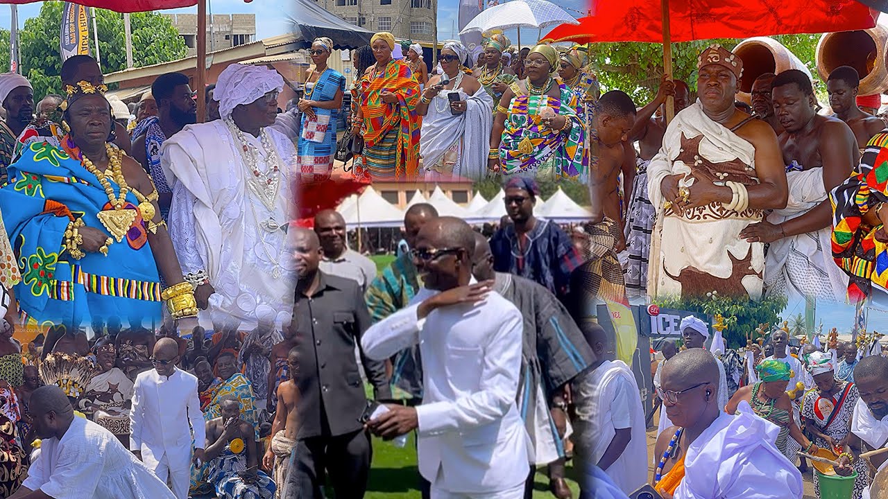 Wow🤩Beautifully Arrives Of Kings & Queen’s Mothers at Hogbetsotso Festival 2025-Grand Durbar+Culture