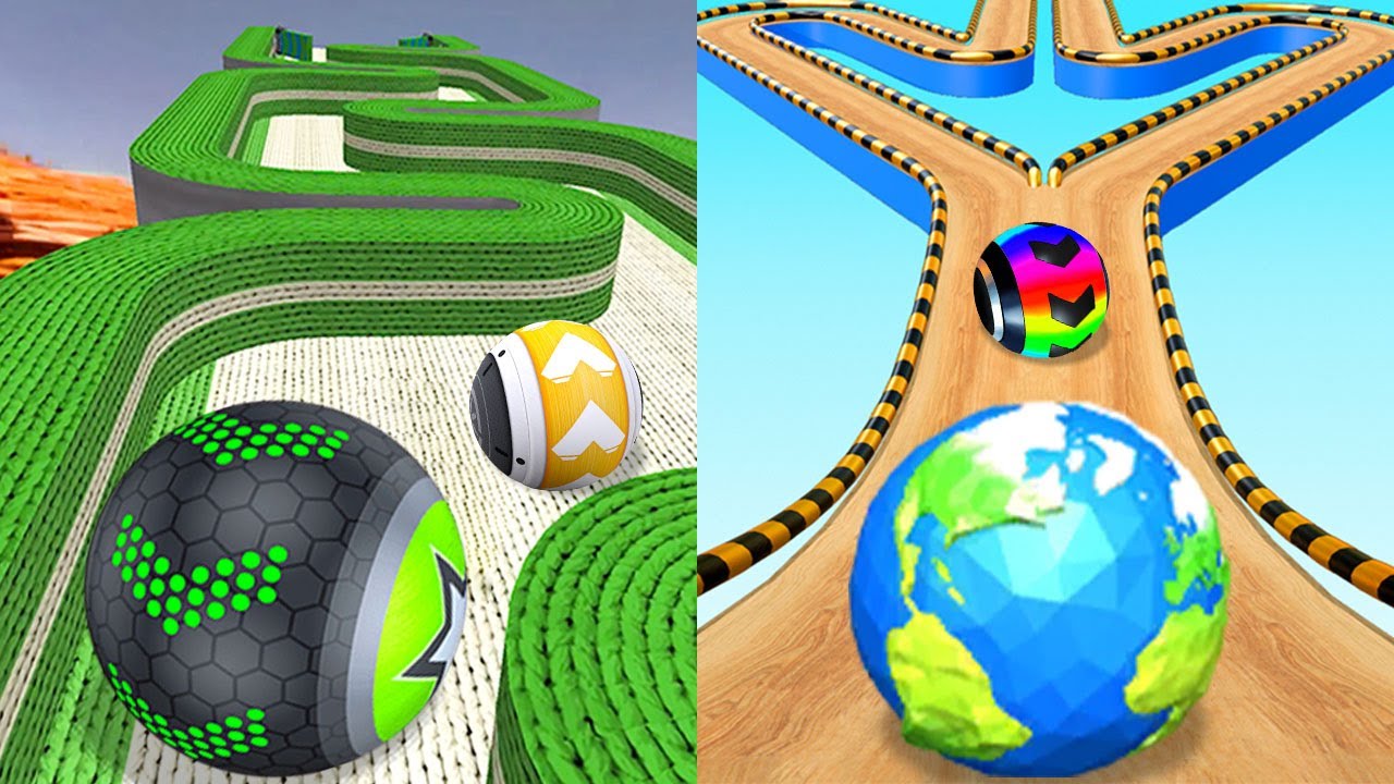 🛑 Going Balls VS Rolling Balance Ball,Temple Rolling Balls,GyroSphere Trials,Rolling Ball Sky Escape