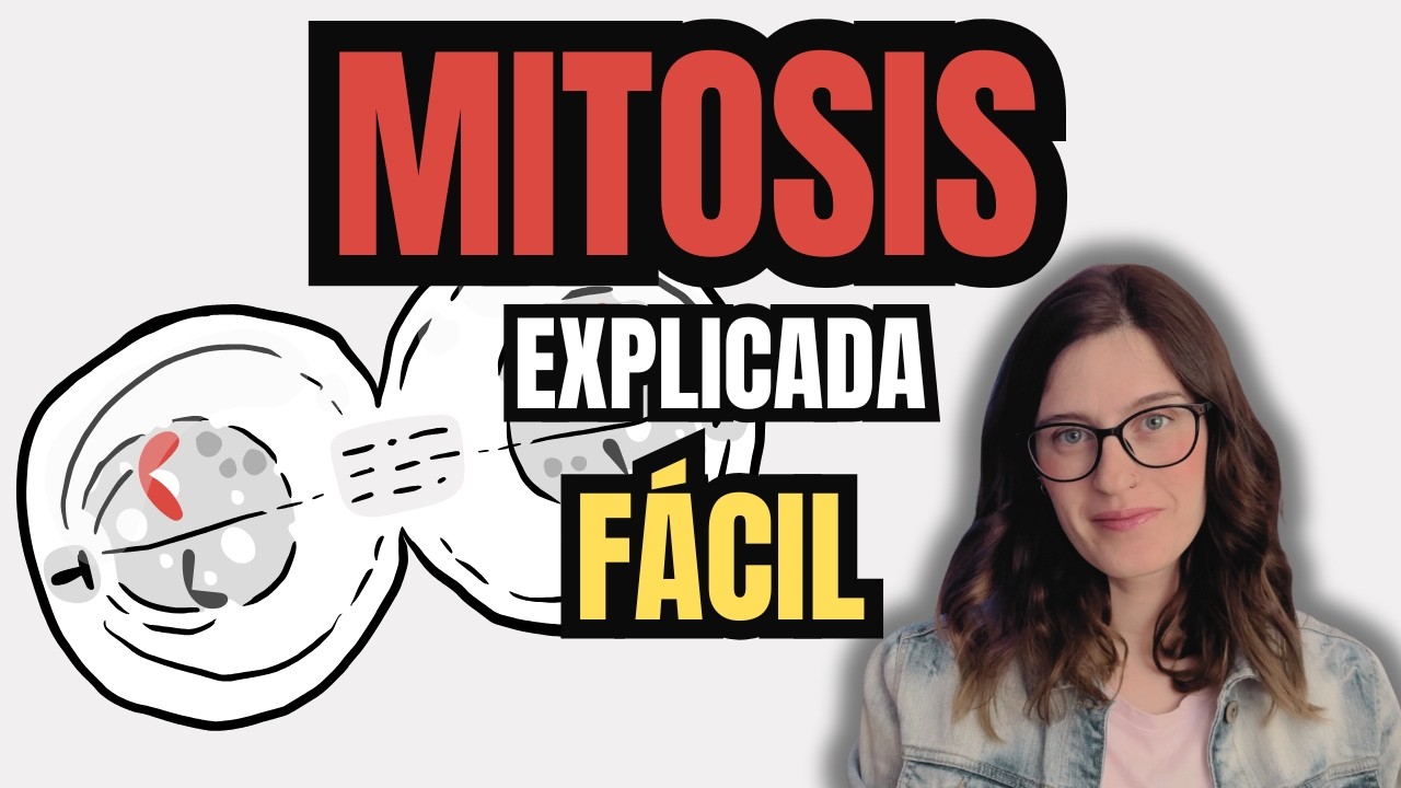 MITOSIS paso a paso de forma FÁCIL🧬 | Etapas, funciones y trucos para entenderla