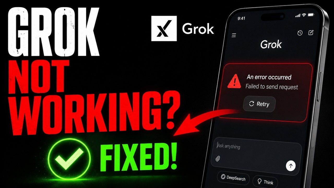 Grok AI Free Not Working? Fix It Fast (2026)