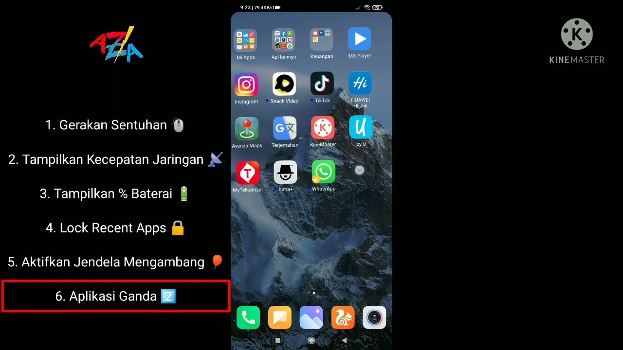 Aktifkan Aplikasi Mengambang dan Lock Recent Apps XIAOMI MIUI 12.5.0