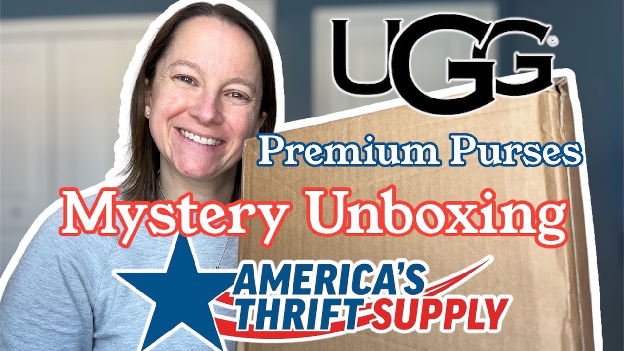 Mystery Box Unboxing UGGS and PREMIUM PURSES America Thrift Supply Review 🇺🇸 #mysterybox