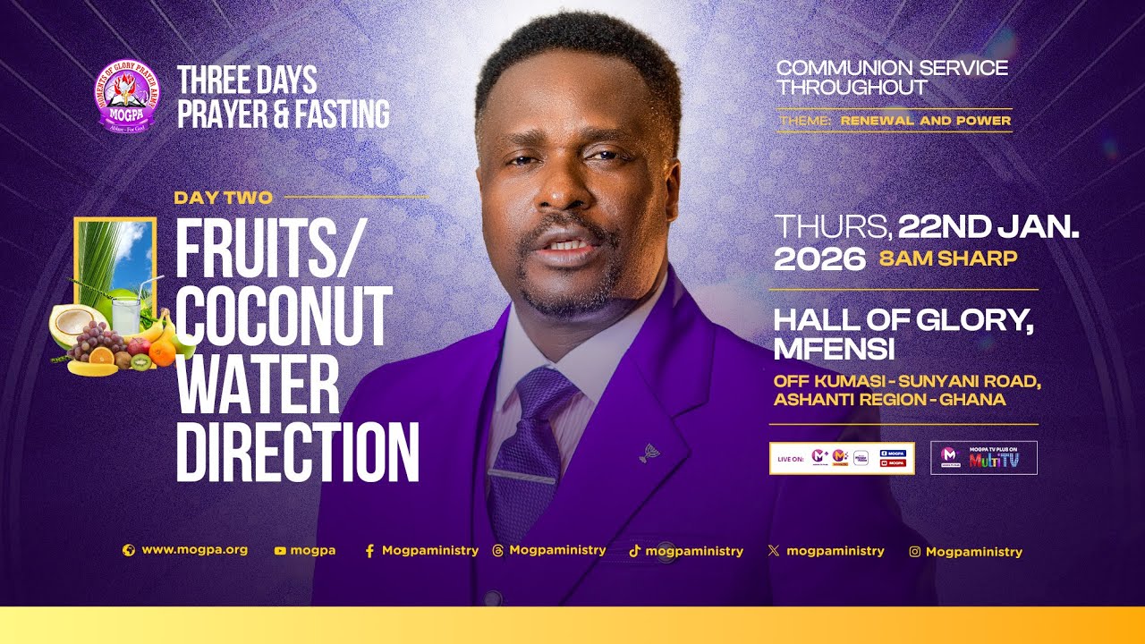 RENEWAL & POWER || DAY 2 || FRUITS AND COCONUT WATER DIRECTION || 22 - 01 - 2026