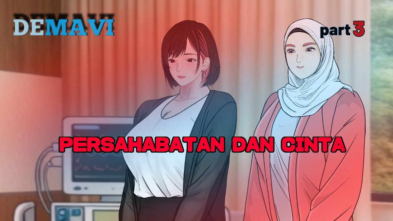 Persahabatan dan cinta part 3  ( DEMAVI season 5) animasi sekolah