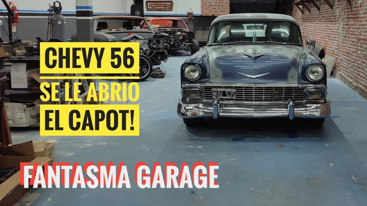Arreglo de capot para el Chevrolet Bel Air 1956