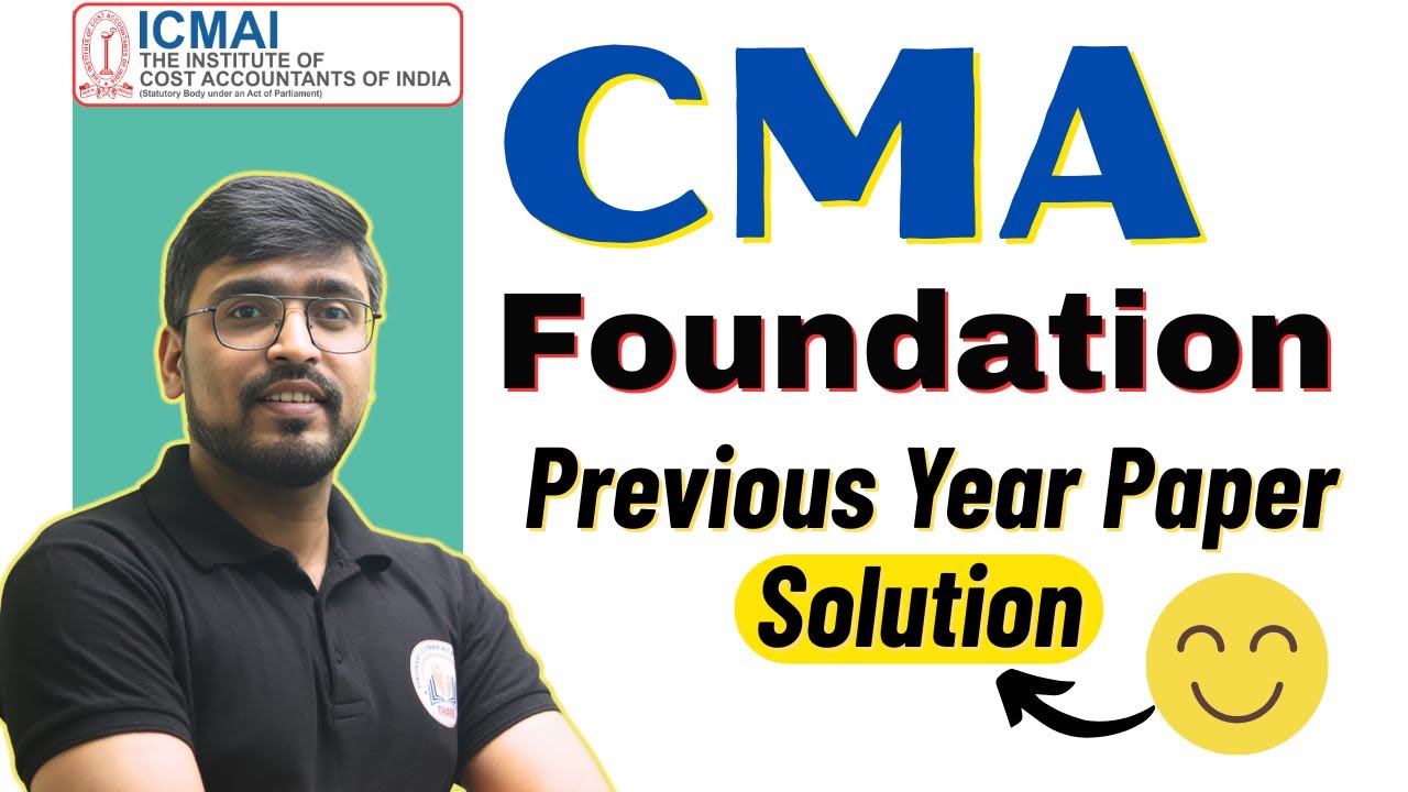 CMA Foundation Accounts June 2023 Paper Solution