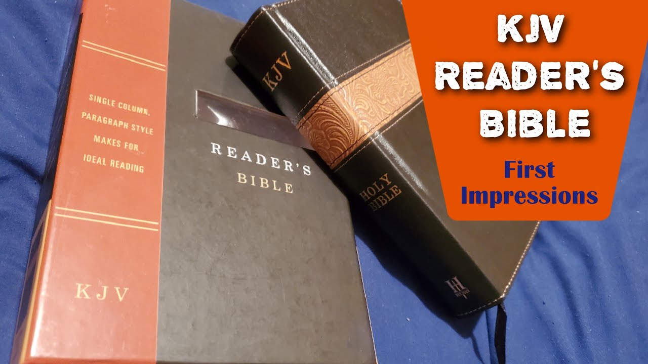 My New Reading Bible - The KJV Reader's Bible