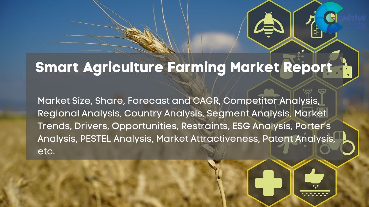 Smart Agriculture Farming  Market Report 2024 | Forecast, Market Size, Growth, Trends