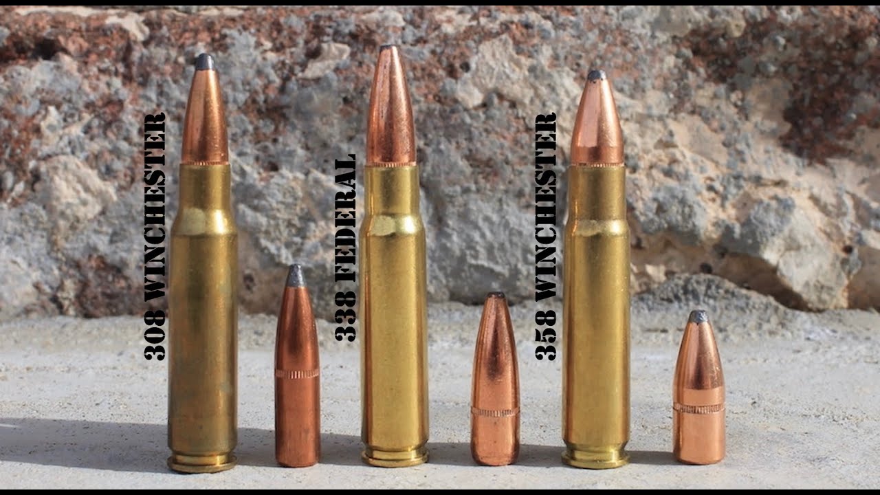 338 Federal vs 308 Winchester vs 358 Winchester Review & Comparison