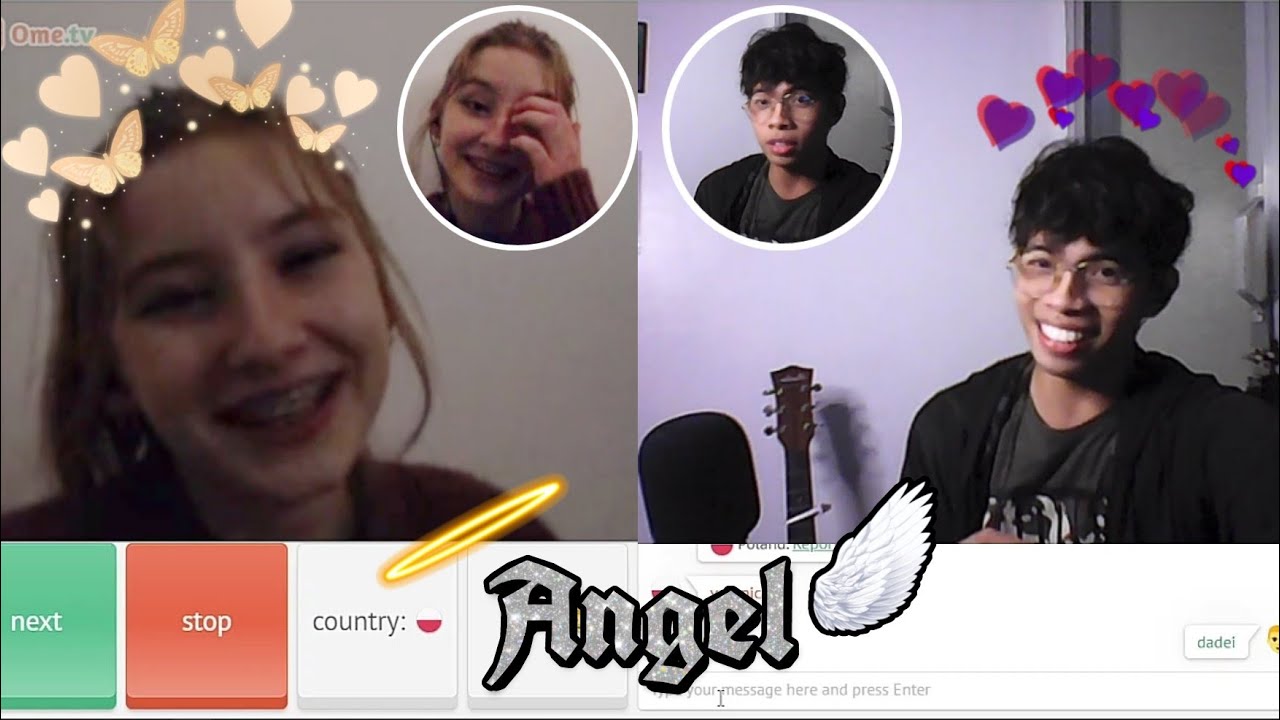 I MET AN ANGEL THAT LOVE A TAGALOG SONG !! OMETV | OMEGLE | Singing to Strangers