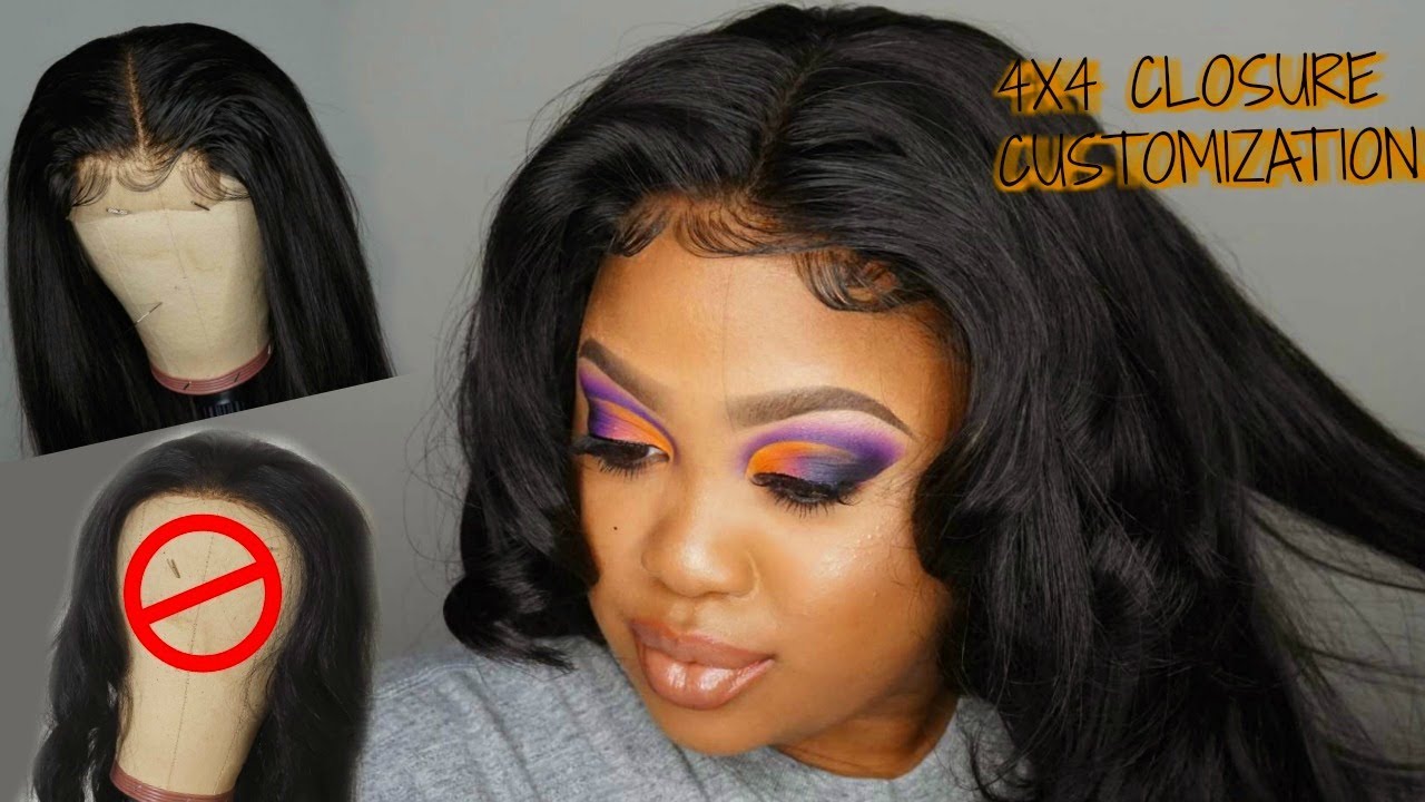 HOW I CUSTOMIZE MY 4X4 CLOSURES | ft JULIA HAIR
