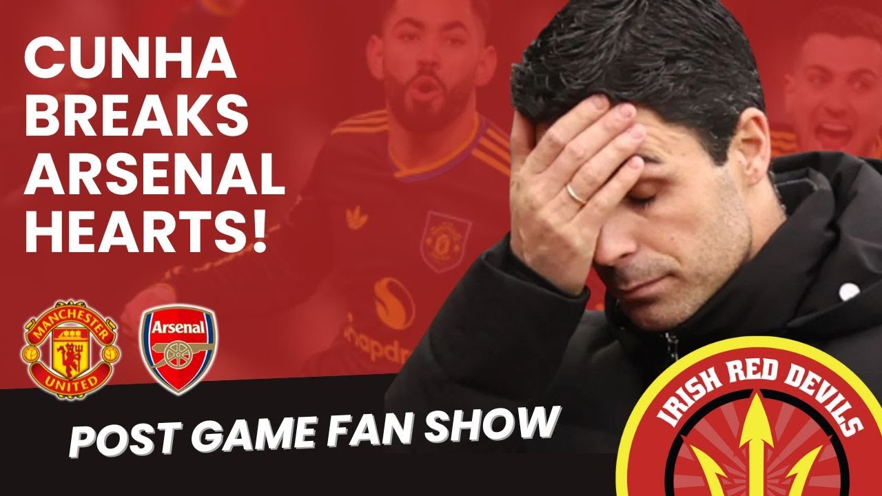 Manchester United Dent Arsenal Title Hopes with 3:2 Winner!