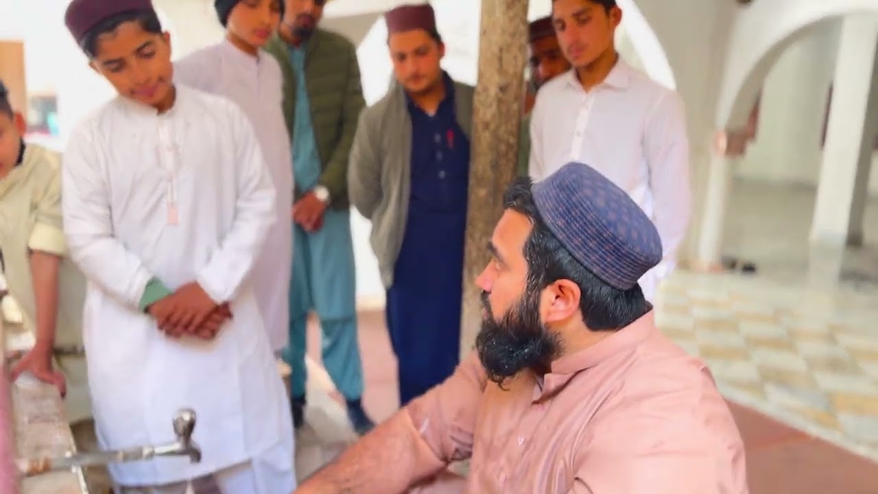 وضو کرنے کا عملی طریقہ 