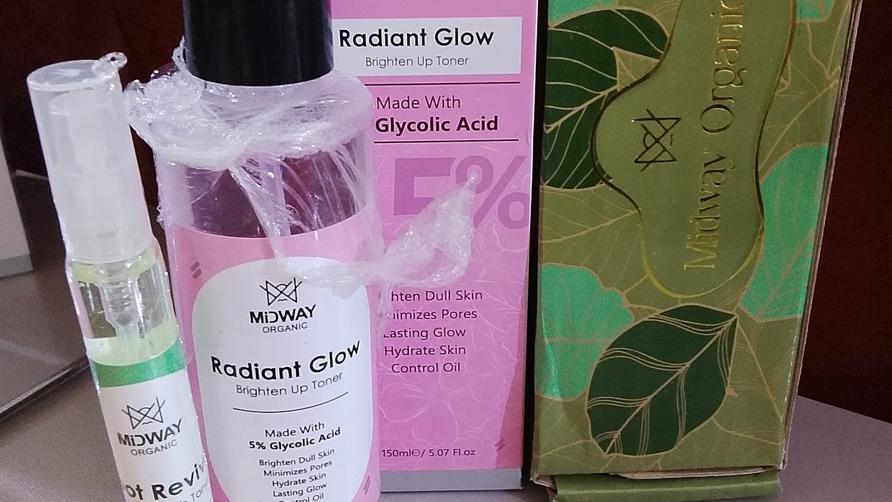#midwayorganic😀5%glcolicAcid😃 unboxing 