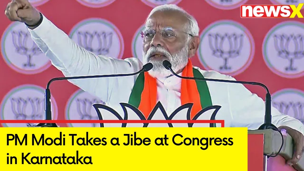 'Civil War Within Factions' | PM Modi Takes a Jibe at Congress in Karnataka | NewsX