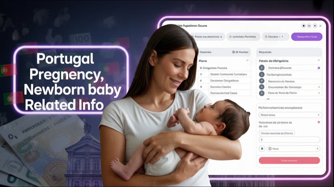 পর্তুগালে নতুনদের জন্য Pregnency,ভাতা,বাচ্চার পাসপোর্ট বিষয়ক গুরুত্বপূর্ণ তথ্য