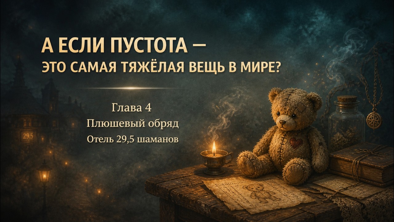 Отель 29.5 Шаманов | Глава 4 Плюшевый обряд | Что, если память — не ваша?|  Мистика Аудиокнига
