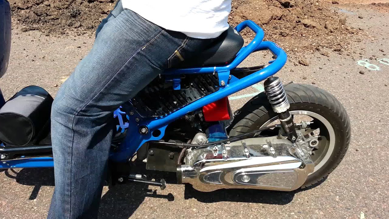Stock Honda ruckus vs gy6 150cc ruckus big bore kit and performance scooter cam