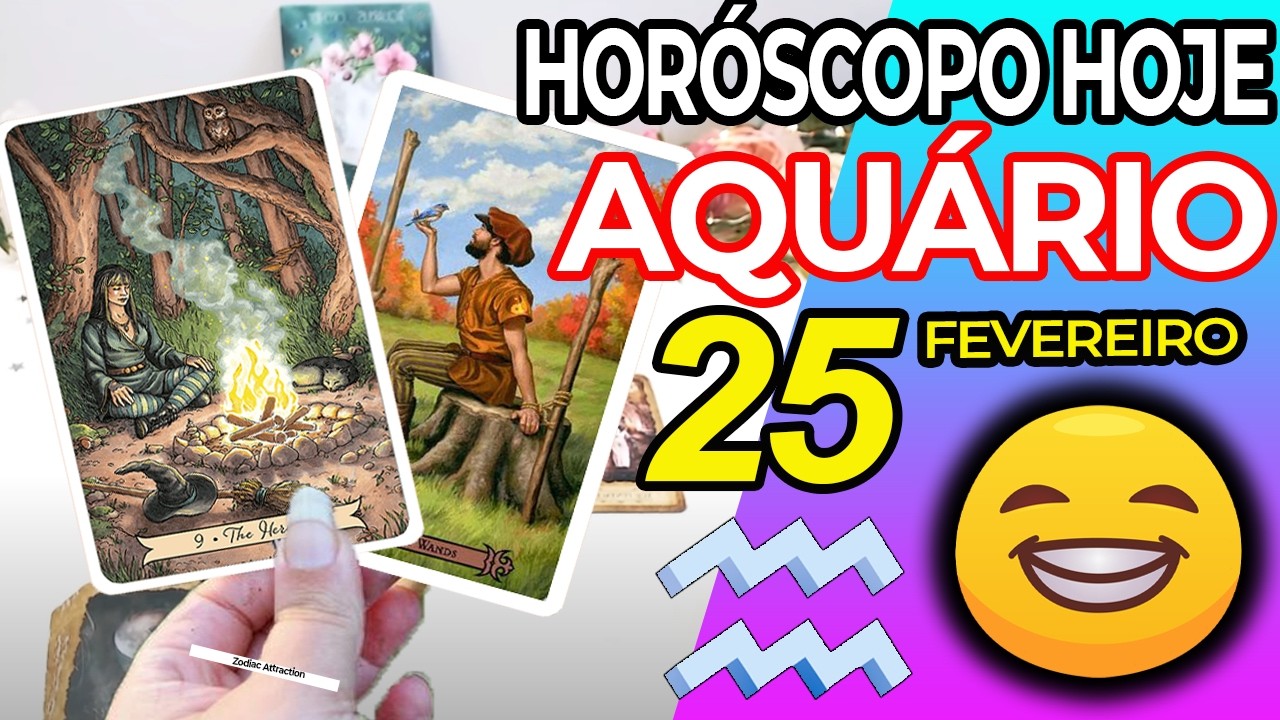 TREMENDO GOLPE DE SORTE🍀🚫TÃO FORTE🔥 Aquário ♒ 25 Fevereiro 2026 | Horoscopo do dia de hoje ♒ Tarot