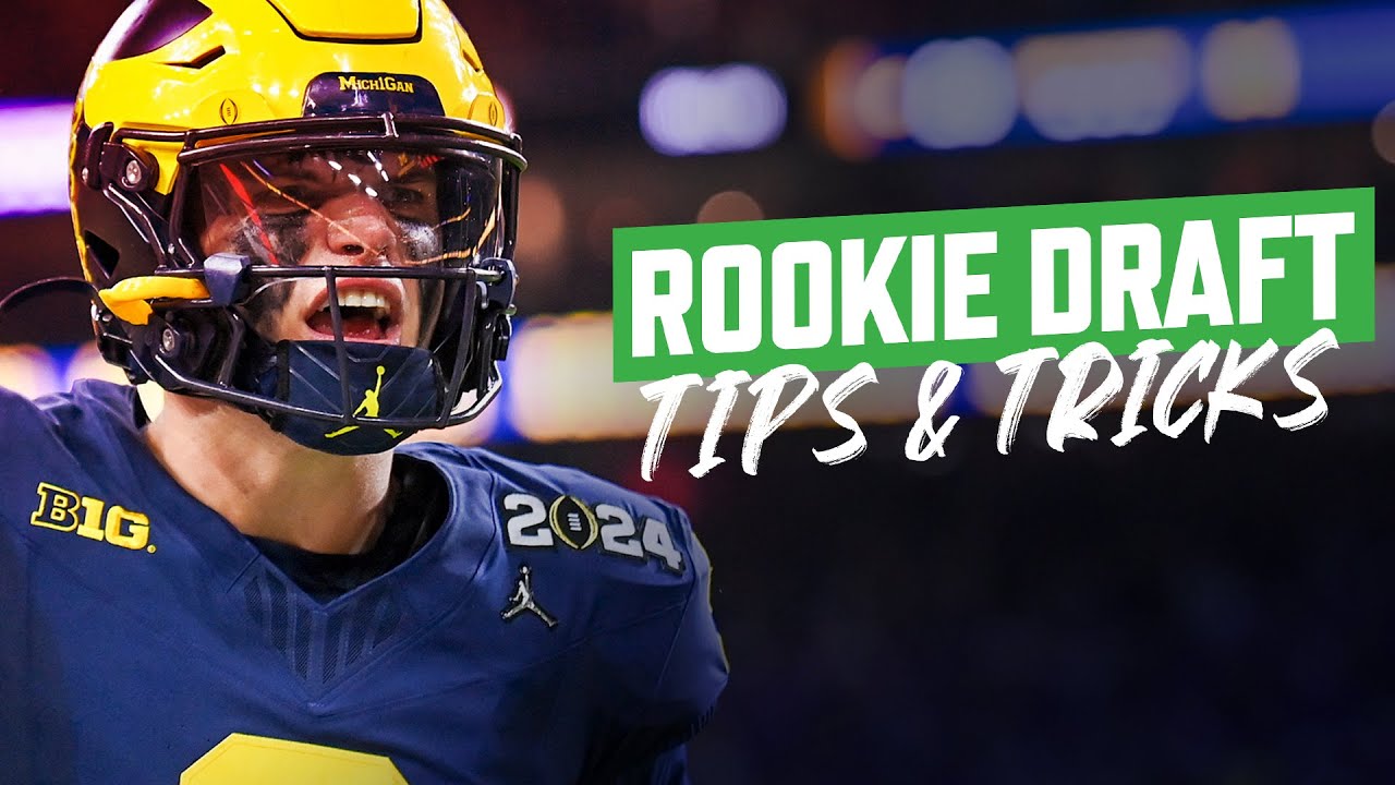 Dynasty Rookie Draft Tips + Lottery Tickets | Dynasty Fantasy Football 2024