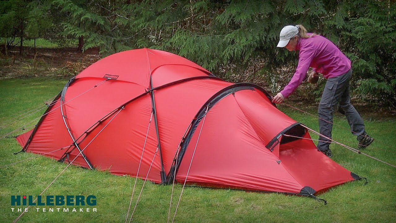 Hilleberg Saivo Aufbauvideo