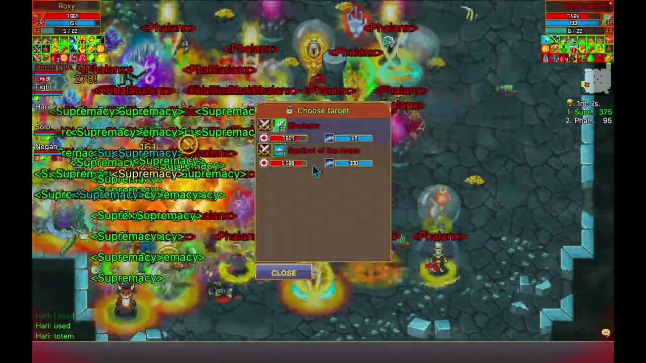 Supremacy vs Phalanx + Panic (⭐️⭐️⭐️)  Mermen GvG Double Penetration