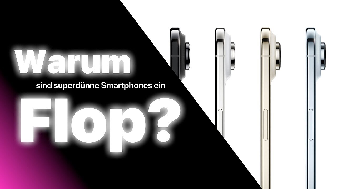 Superdünne Smartphones: Warum sind sie nicht erfolgreicher?