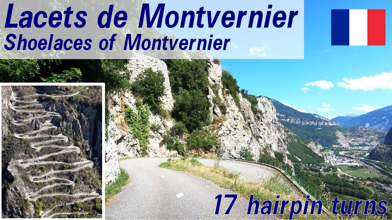 France: driving the 'shoelaces of Montvernier'