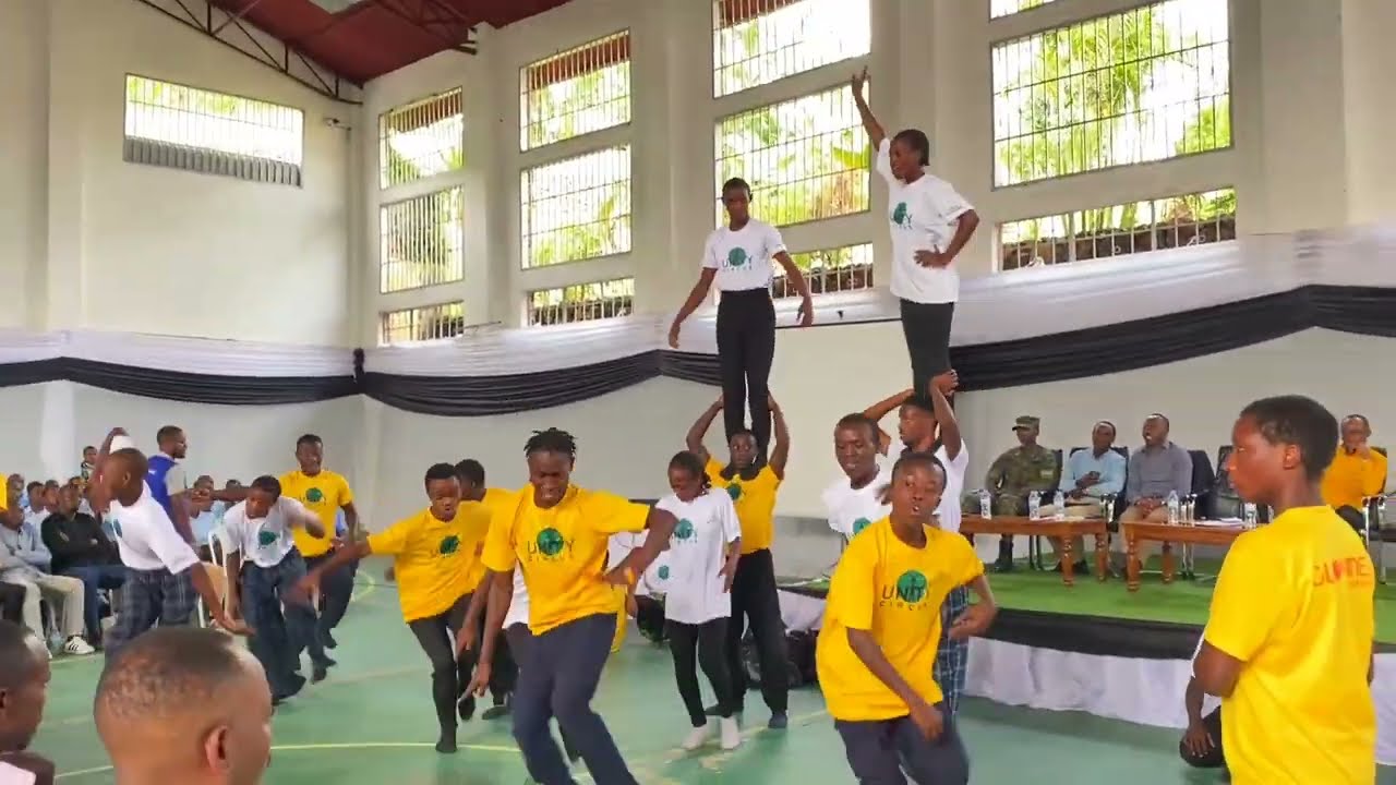 Amazing performance 🔥It was good to show our leaders the different talents of Unity circus kids 🎪