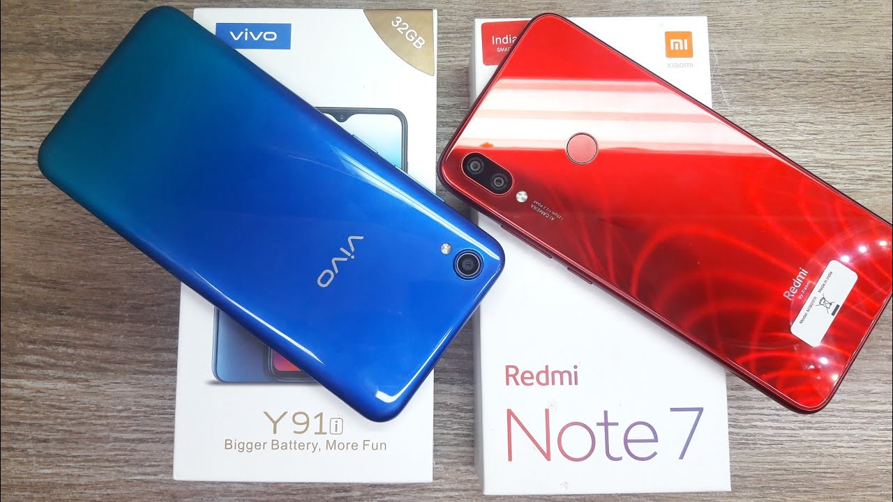 Redmi Note 7 vs Vivo Y91i - Which Should You Buy ?