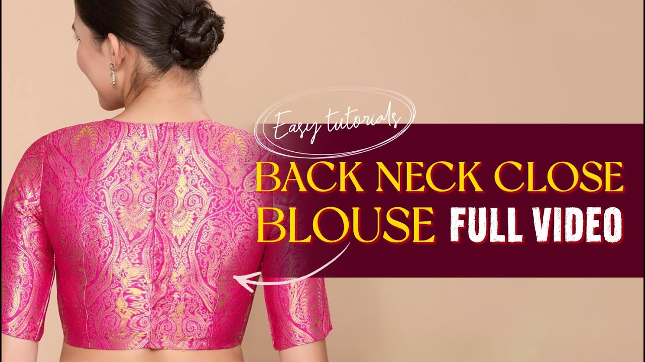 Stop Making Back Neck Mistakes ❌ | Easy Back Neck Closing Tutorial