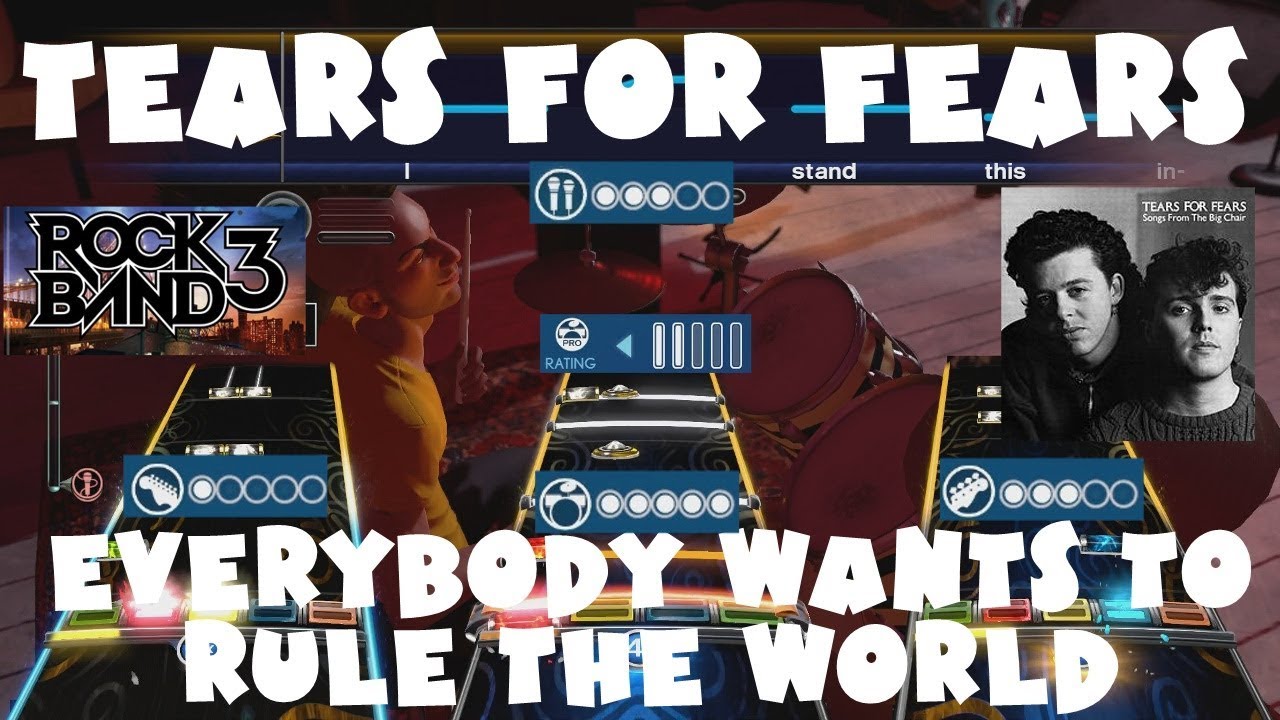 Tears for Fears - Everybody Wants to Rule the World - Rock Band 3 Expert Full Band