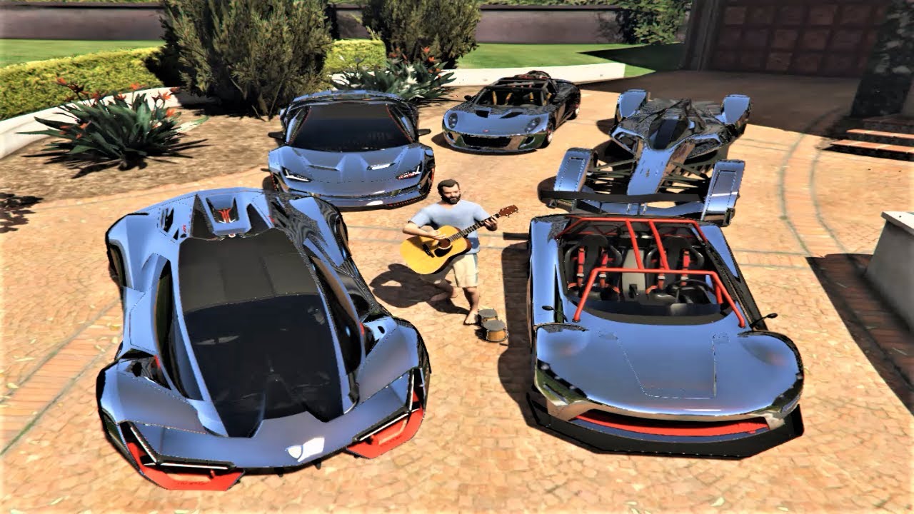 GTA 5 - Stealing Luxury Cars with Micheal #01 ( GTA 5 Most Expensive Cars )