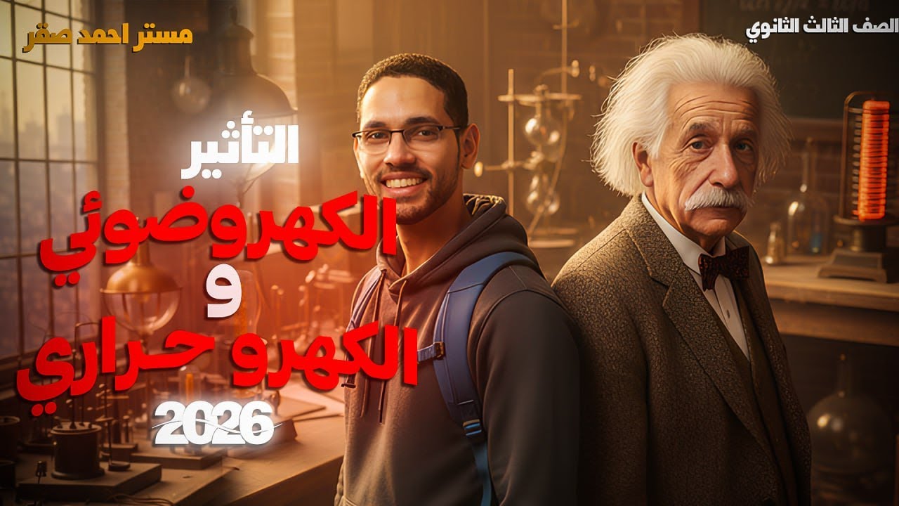 ظاهرة التأثير الكهروضوئي والكهروحراري - الفيزياء الحديثة - الصف الثالث الثانوي