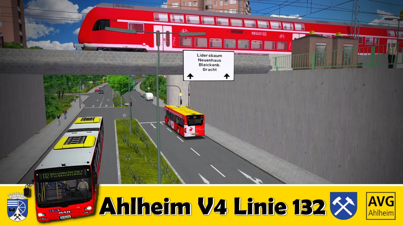 OMSI 2 Ahlheim V4 (+ Entwickler) | Preview der Linie 132 ☆ Let's Play OMSI 2 | #1013