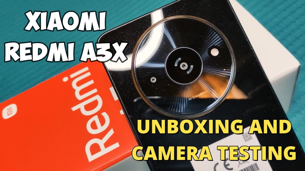 Xiaomi Redmi A3x Unboxing and Camera Testing