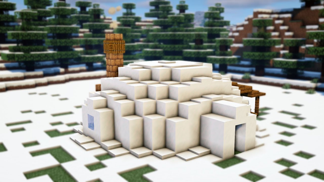 Minecraft | How to Build an Igloo | Build Tutorial