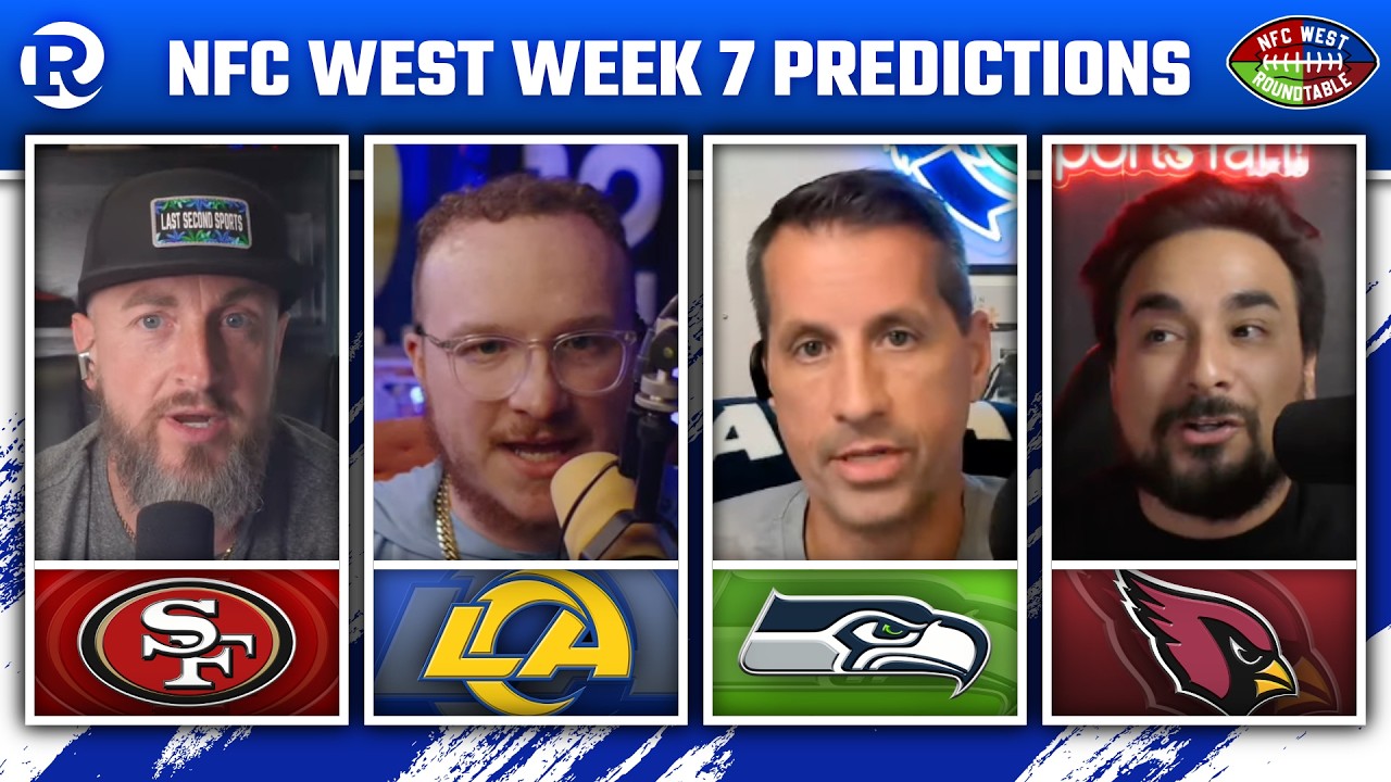 NFC West Roundtable: BOLD Week 7 Preview & Game Predictions 🔥