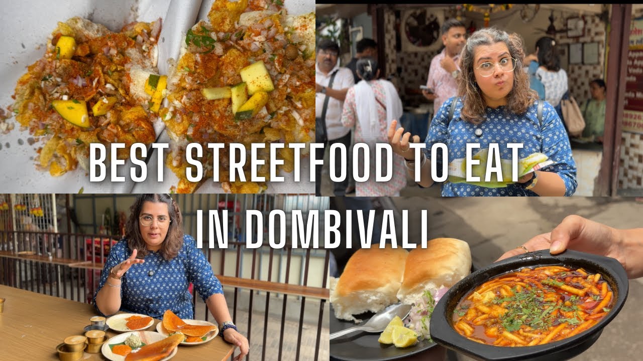 Street Food in Dombivali Below 150Rs  | Benne | Best Vada pav | masala Appam | Spicy Misal pav | 