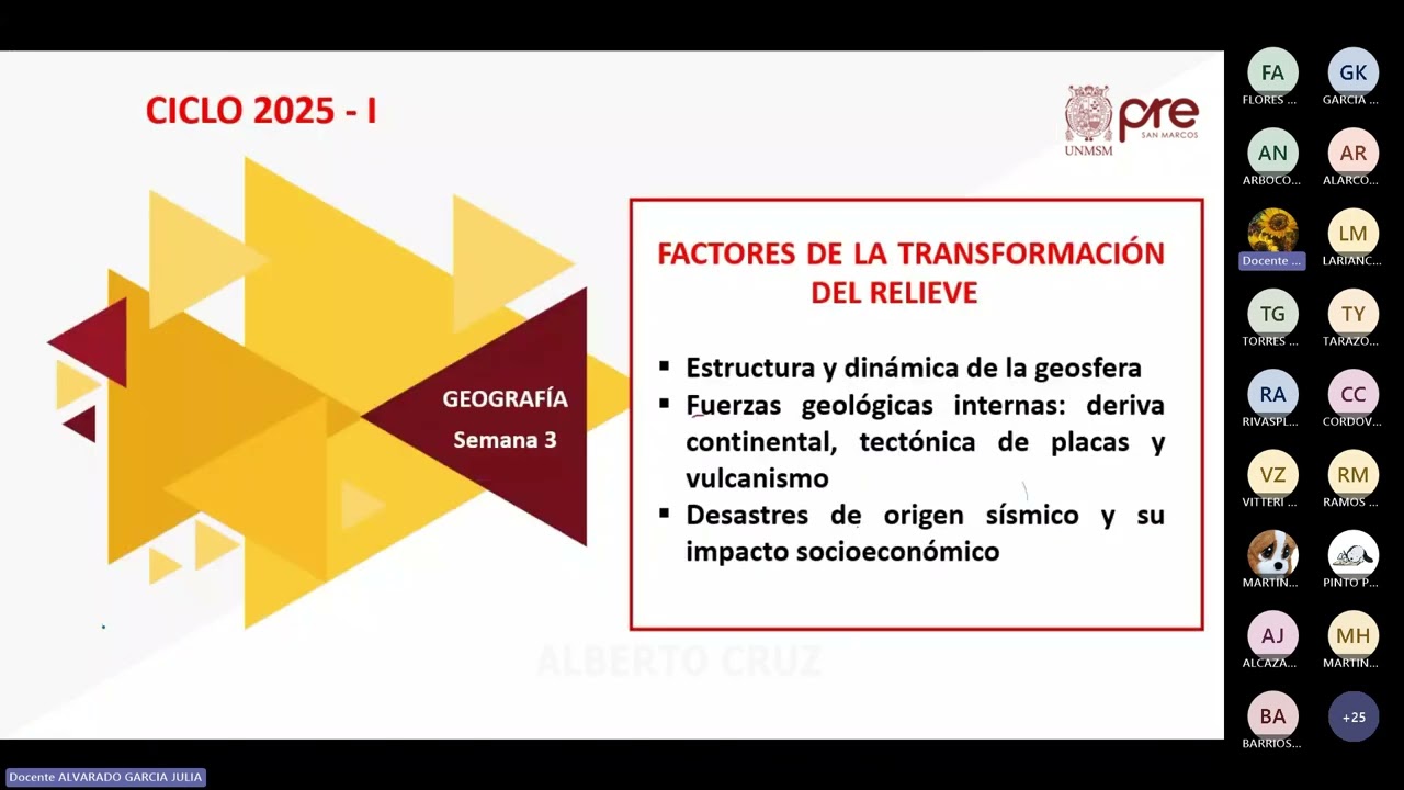 Geografría/Cívica - Semana 03 - Pre San Marcos Ciclo 2025-I (Nuevo Ciclo)