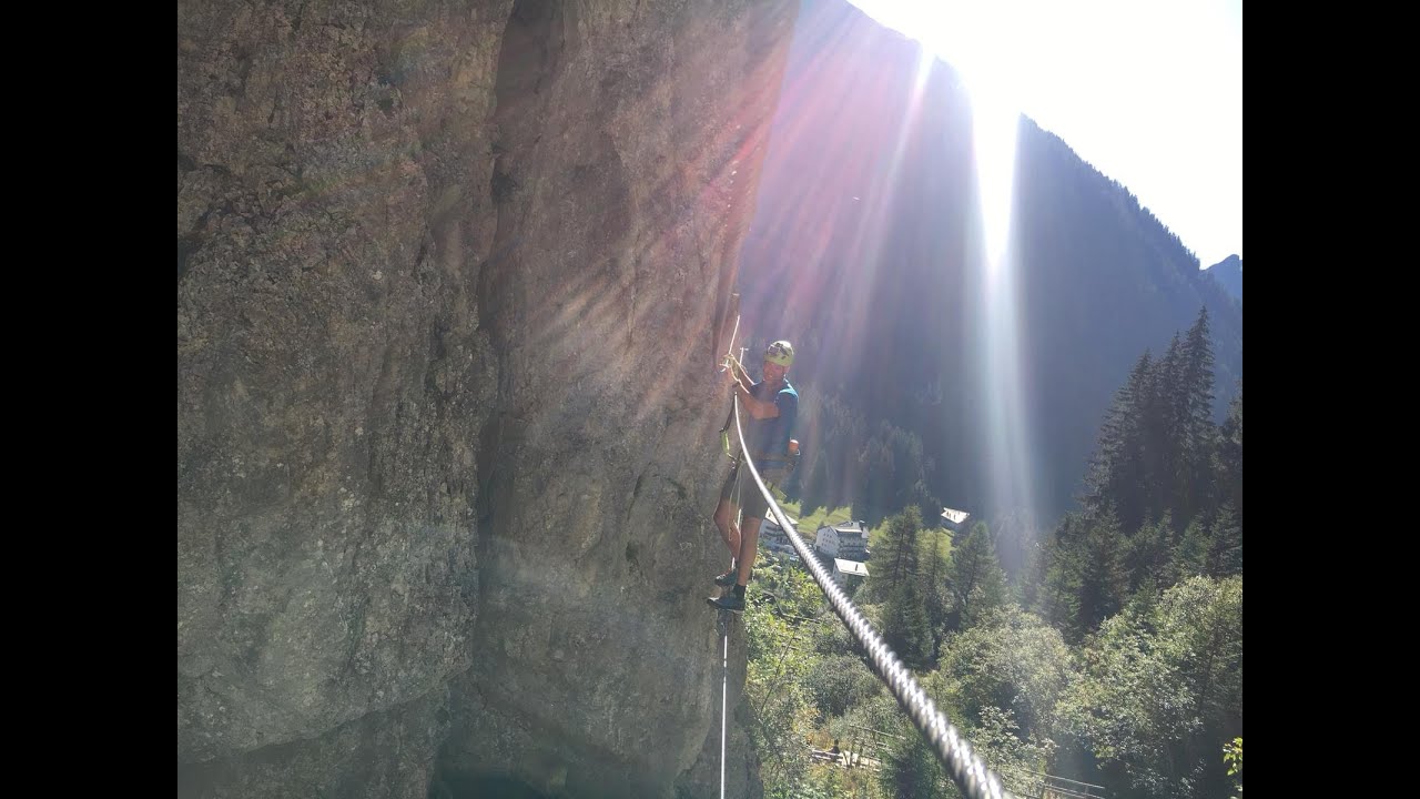 Via Ferrata Klettersteig Gargellen Triple Austria