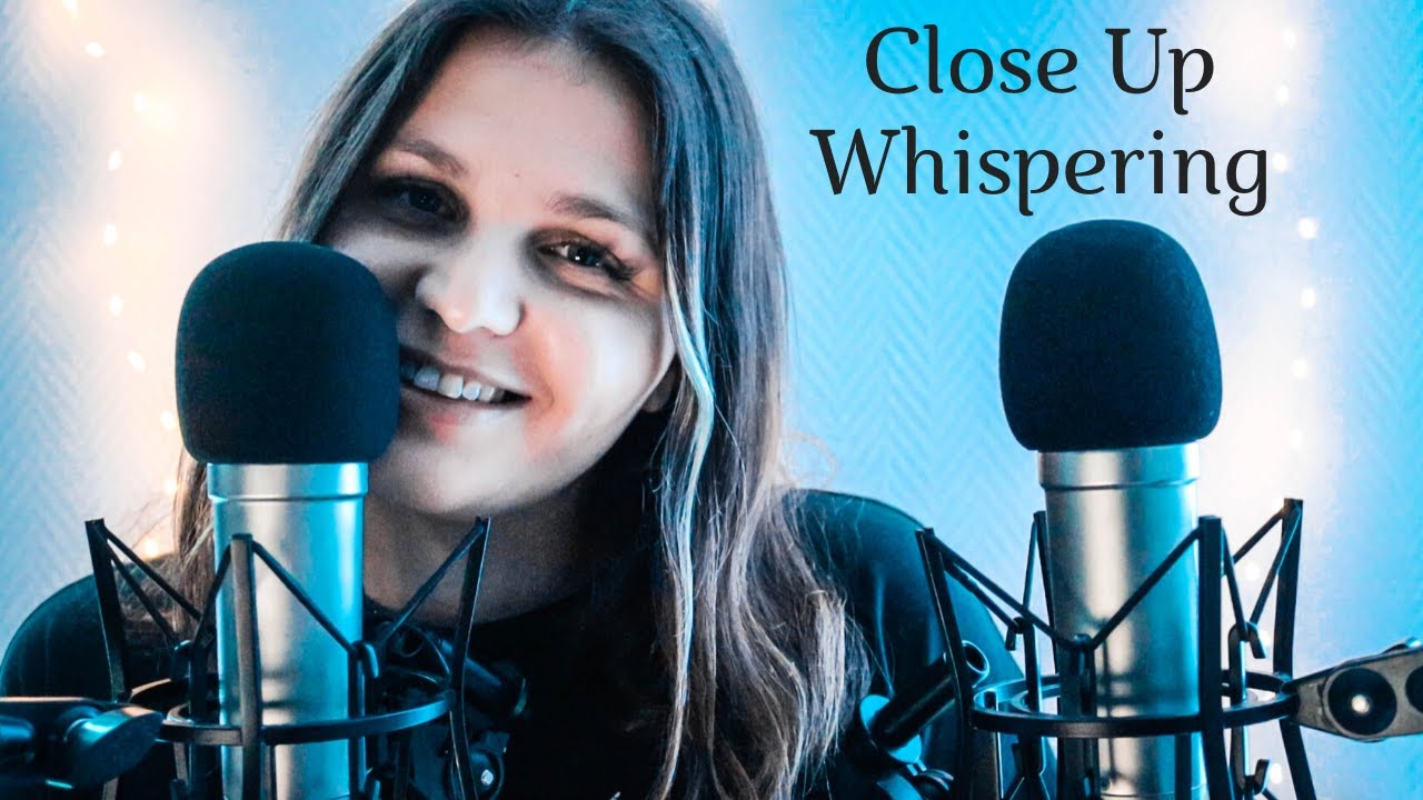 ASMR FRANÇAIS│Very Close Up Whispering (chuchotement très proche du micro)