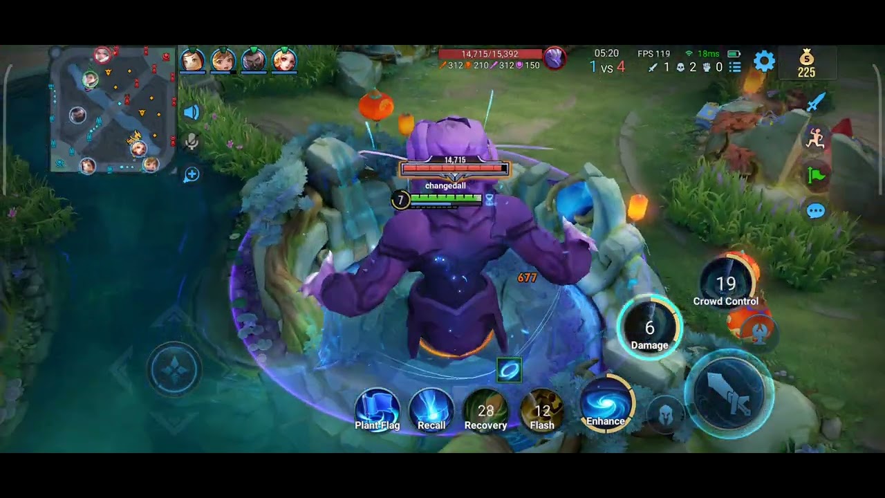 Trải nghiệm tướng siêu trâu bò bên vương giả