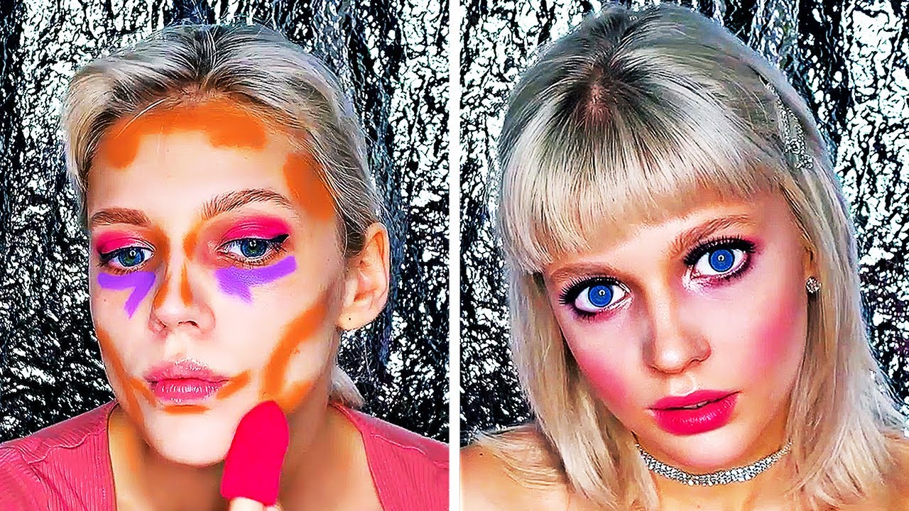 MAKEUP TRANSFORMATIONS || 25 MAKEUP HACKS ALL GIRLS SHOULD KNOW