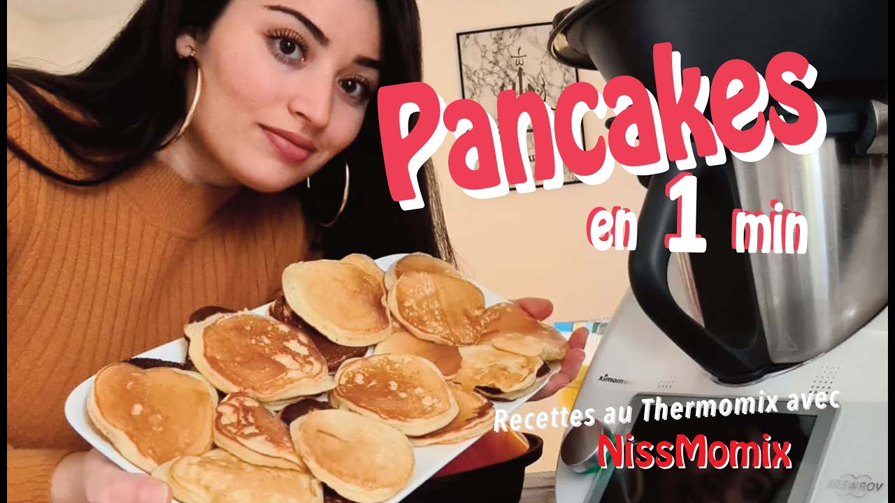 Pancakes au yaourt en 1 min au Thermomix