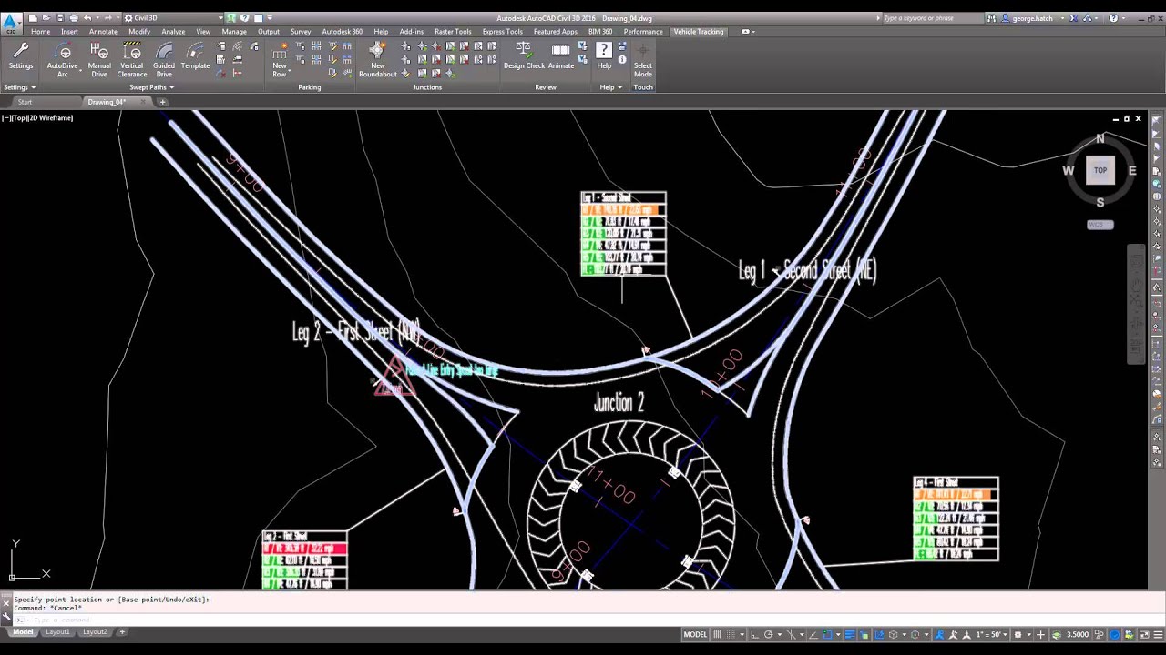 Autodesk Vehicle Tracking - Creating Roundabouts