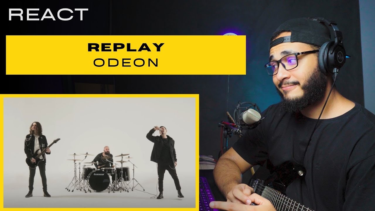 REACT | Guitarrista de Metal reagindo a Odeon | Replay