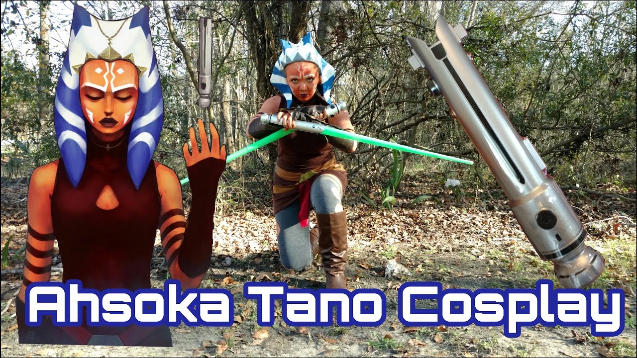 Cosplay Made Easy: Ahsoka Tano Part 2 (gloves, boots, and lightsaber)