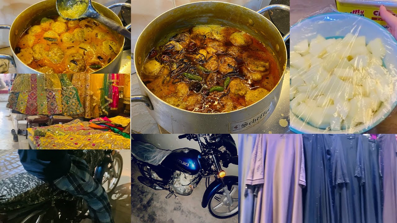 Husband bought new motorbike- New abaya lya AJ❤️ Karri pakora Recile